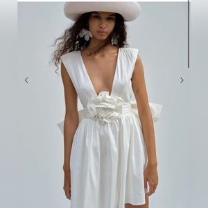 For Love And Lemons Rose Mini Dress